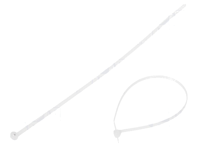 Kabelbinder; met metalen sluiting; L: 203mm; W: 3,6mm; polyamide Kabelbinder; met metalen sluiting; L: 203mm; W: 3,6mm; polyamide